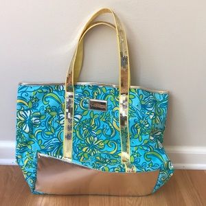 Lilly Pulitzer Beach Tote Tri Delt
